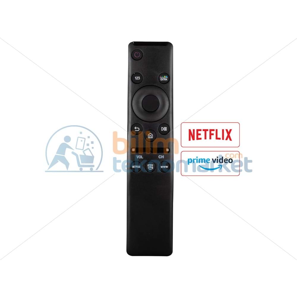 SAMSUNG RM-L1593 BN59-01310A NETFLIX-PRIME VIDEO TUŞLU SİHİRLİ LED TV KUMANDASI 7887