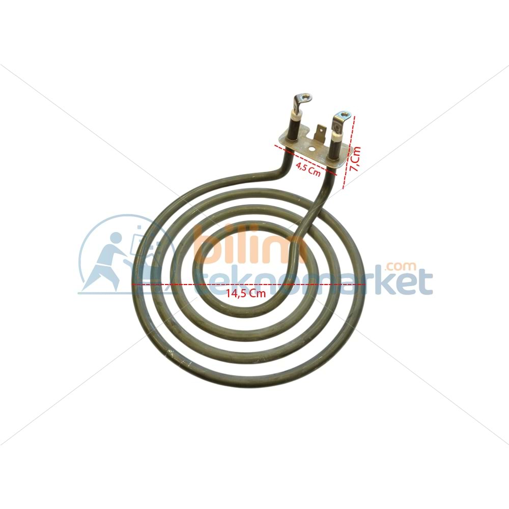 KUMTEL AİRFRYER FRİTÖZ REZİSTANSI (220V - 1475W) 10708100237 ORİJİNAL