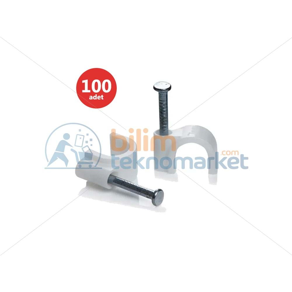 KARYA 7 NUMARA ÇELİK ÇİVİLİ 16 MM KROŞE (100'LÜ POŞET)