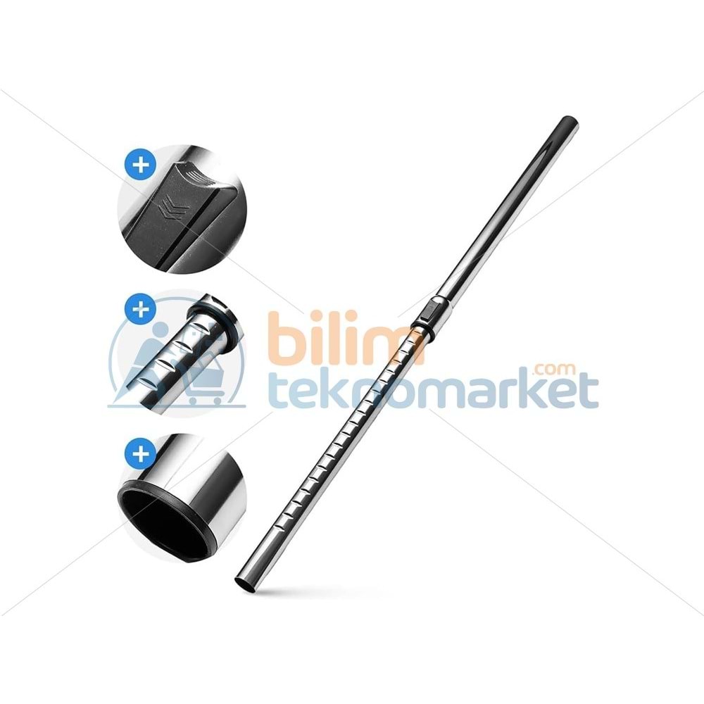 32 MM TELESKOPİK METAL SÜPÜRGE UZATMA BORUSU