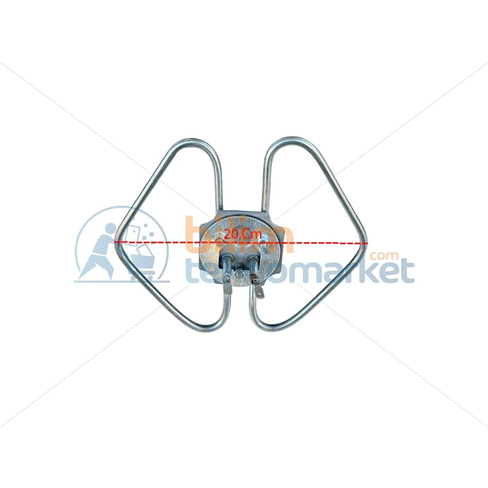 KELEBEK SEMAVER ÇAY KAZANI REZİSTANSI 20,CM 220V-1700W