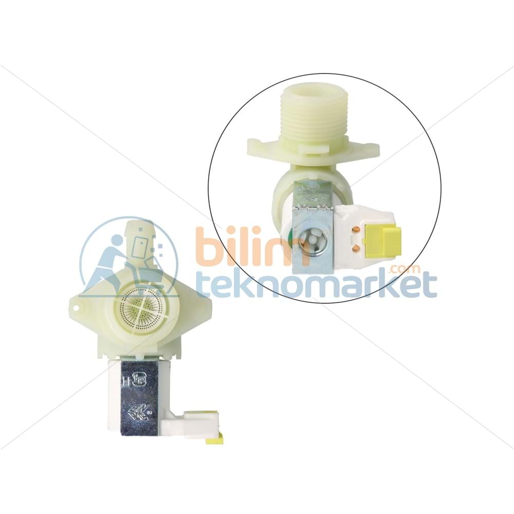 ARÇELİK BULAŞIK MAKİNESİ İÇİN TEKLİ VENTİL 90° GEÇMELİ GRUP SOKETLİ 1883550300