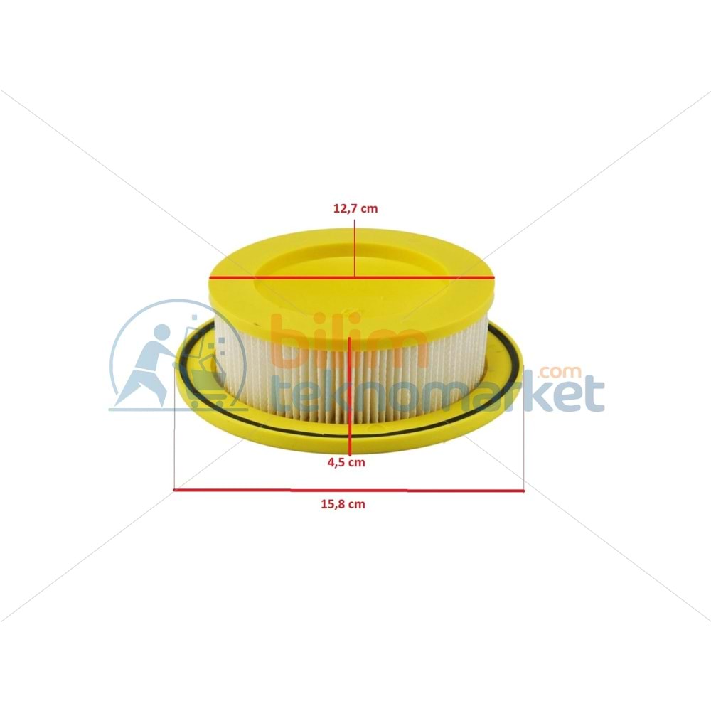 ARÇELİK S 7500 SÜPÜRGE HEPA FİLTRESİ - SARI