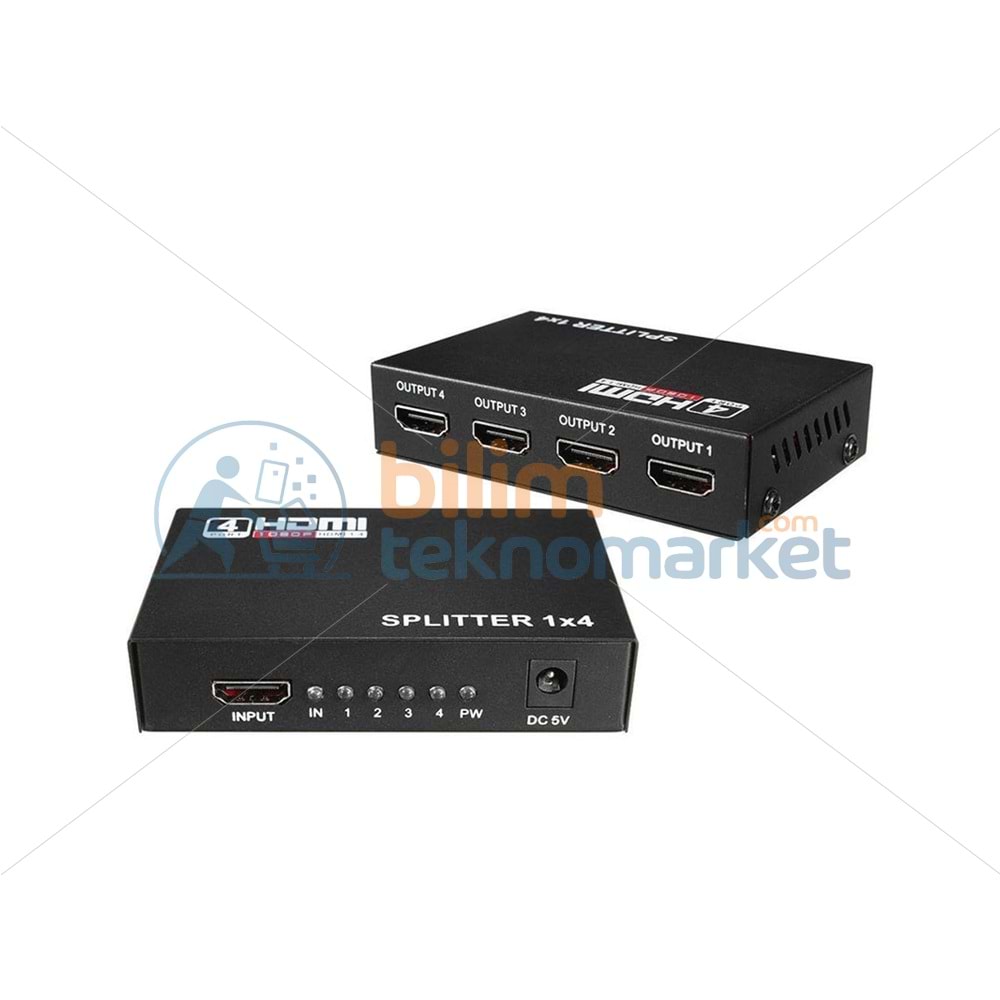FULLY G-538G 1.4V 1080P 4 PORT HDMI SPLITTER DAĞITICI 17252