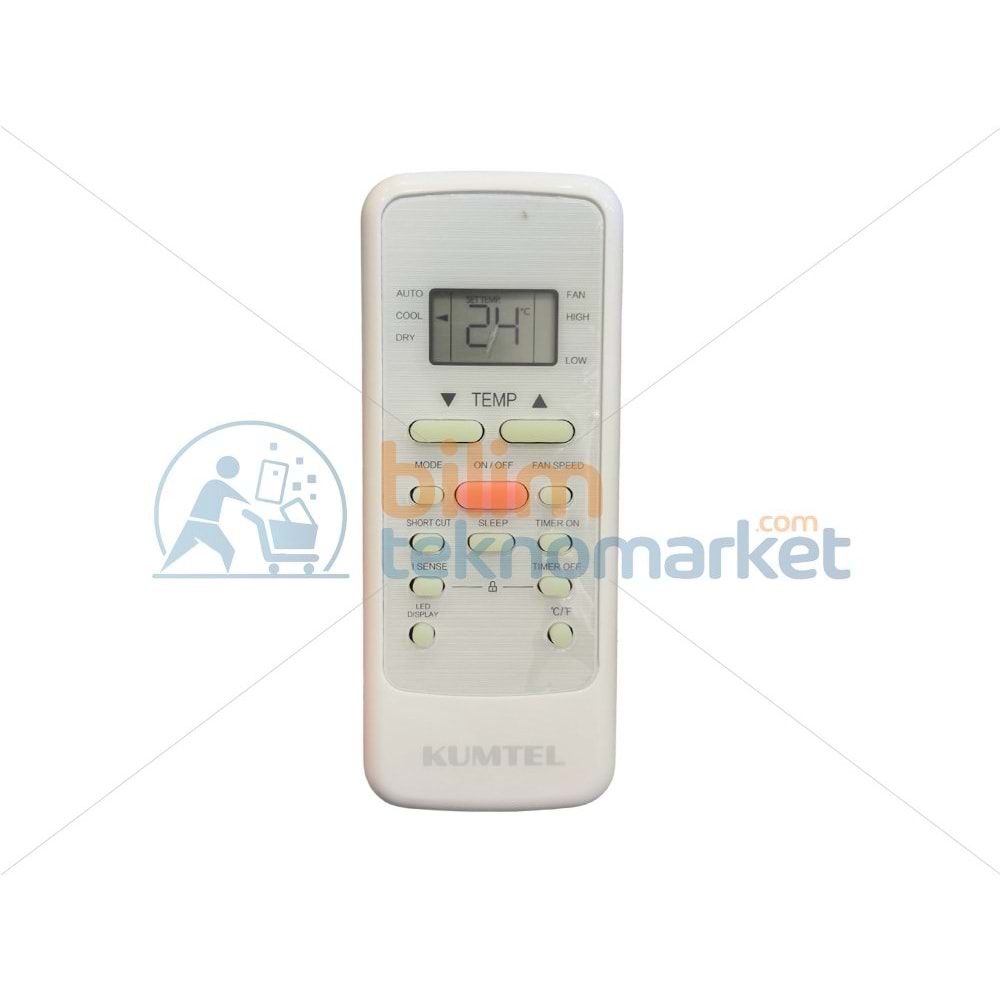 KUMTEL 44010045-JUNİPER KMPAC-7 7000 BTU PORTATİF KLİMA KUMANDASI