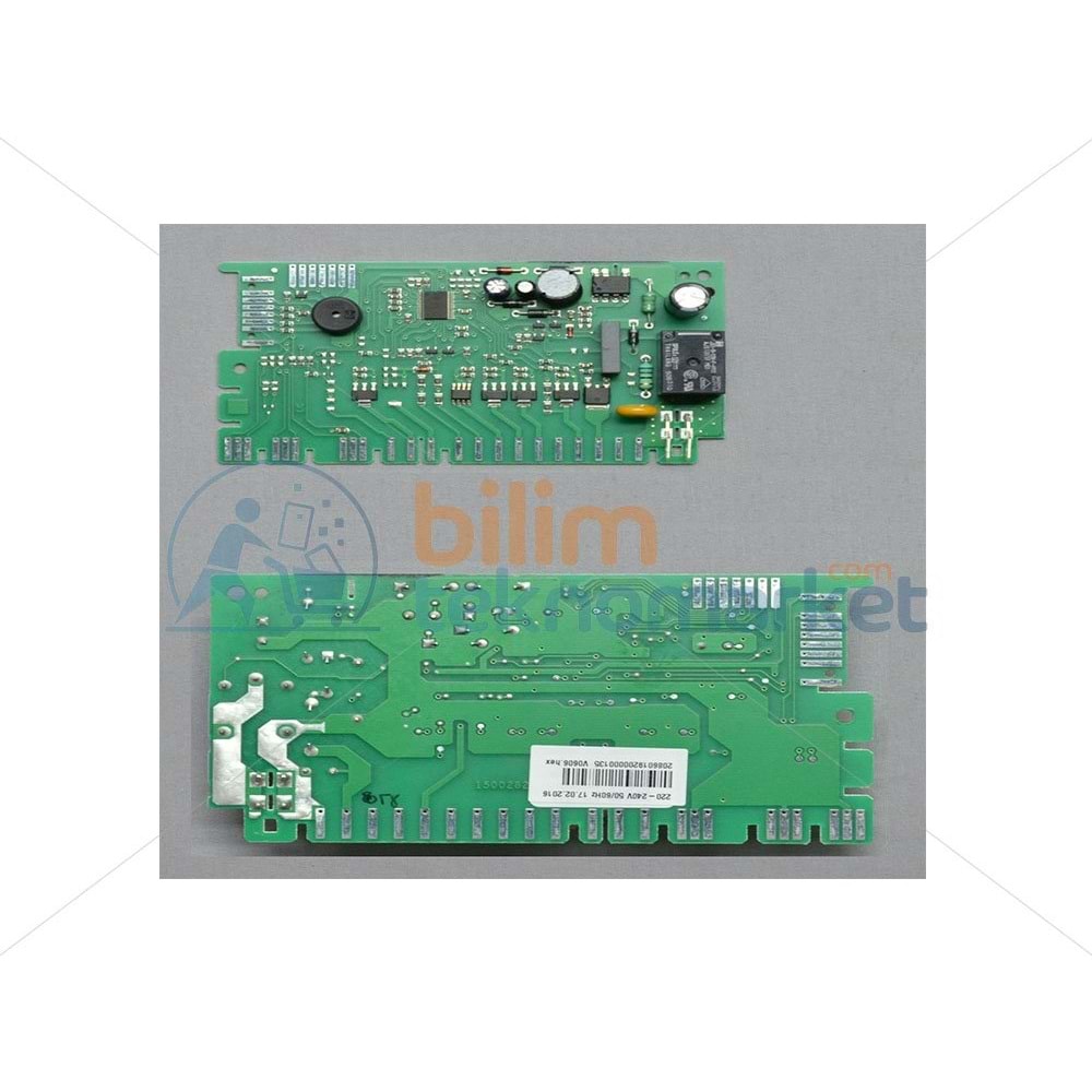 VESTEL ABX-402 E BULAŞIK MAKİNESİ ELEKTRONİK KART 4 PROGRAMLI 20860192 ORJİNAL