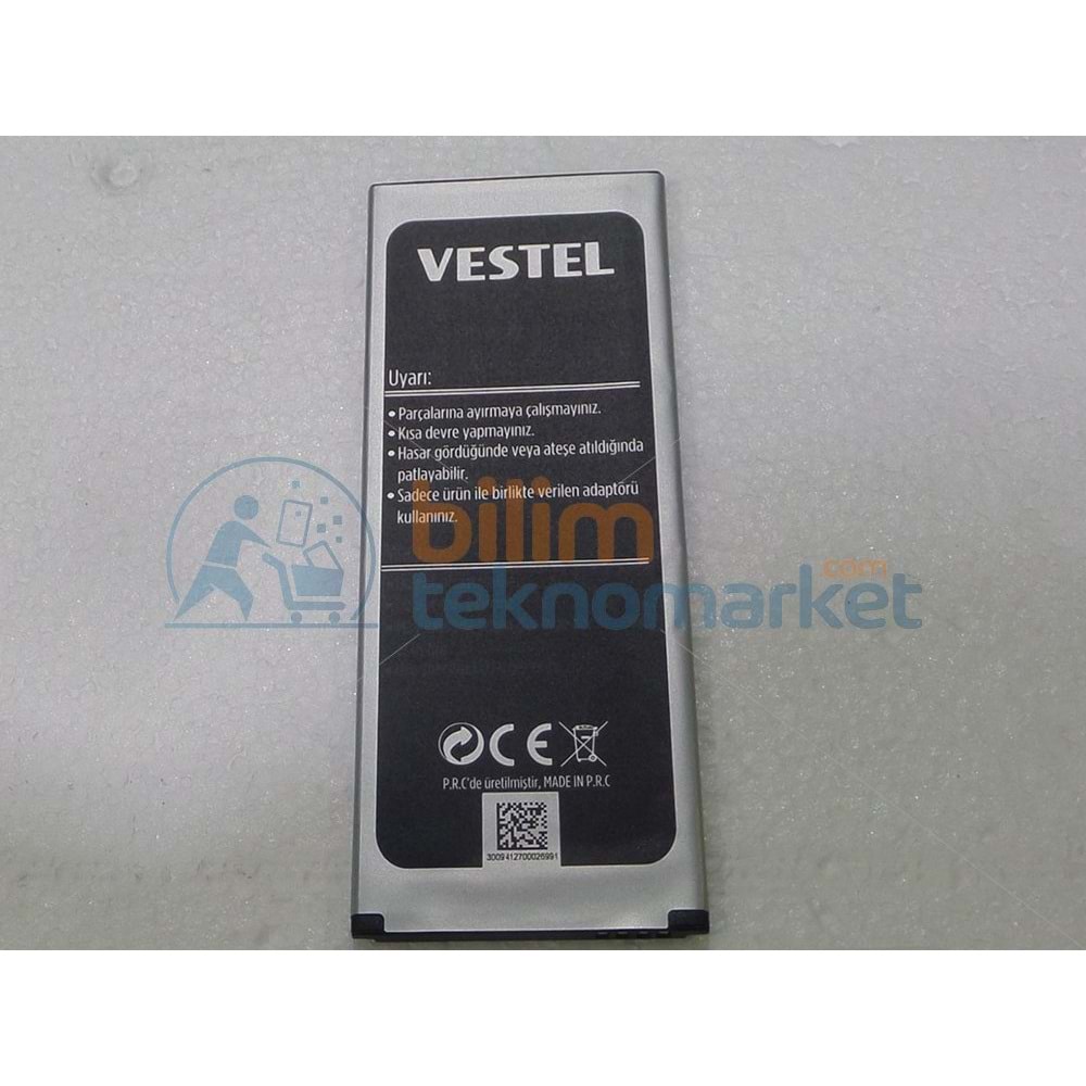 VESTEL VENUS V3 5570 CEP TELEFONU BATARYASI 2760 mAh 30094127 ORİJİNAL