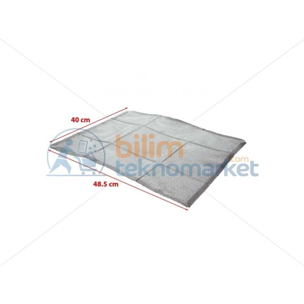 ARÇELİK ASPİRATÖR İÇİN ALİMİNYUM TEL FİLTRE - 48.5 X 40CM