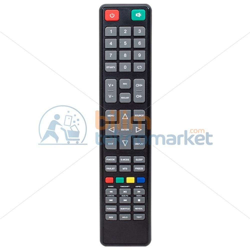 DİJİTSU 501-321 SERİSİ-VİSİON LCD LED TV KUMANDASI (2135=33186)