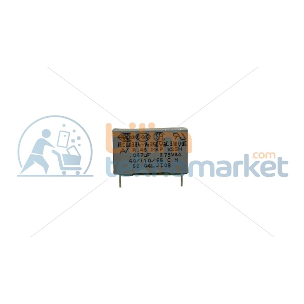 47N 275V AC MKP X2 POLYESTER KONDANSATÖR