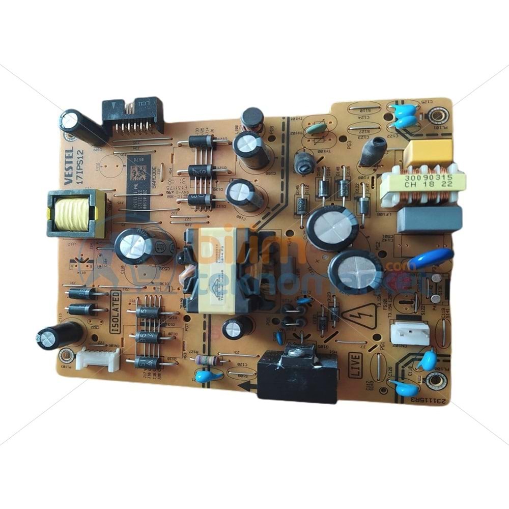 LUXOR LED TV BESLEME KARTI 17IPS12R3 23321125 ORİJİNAL