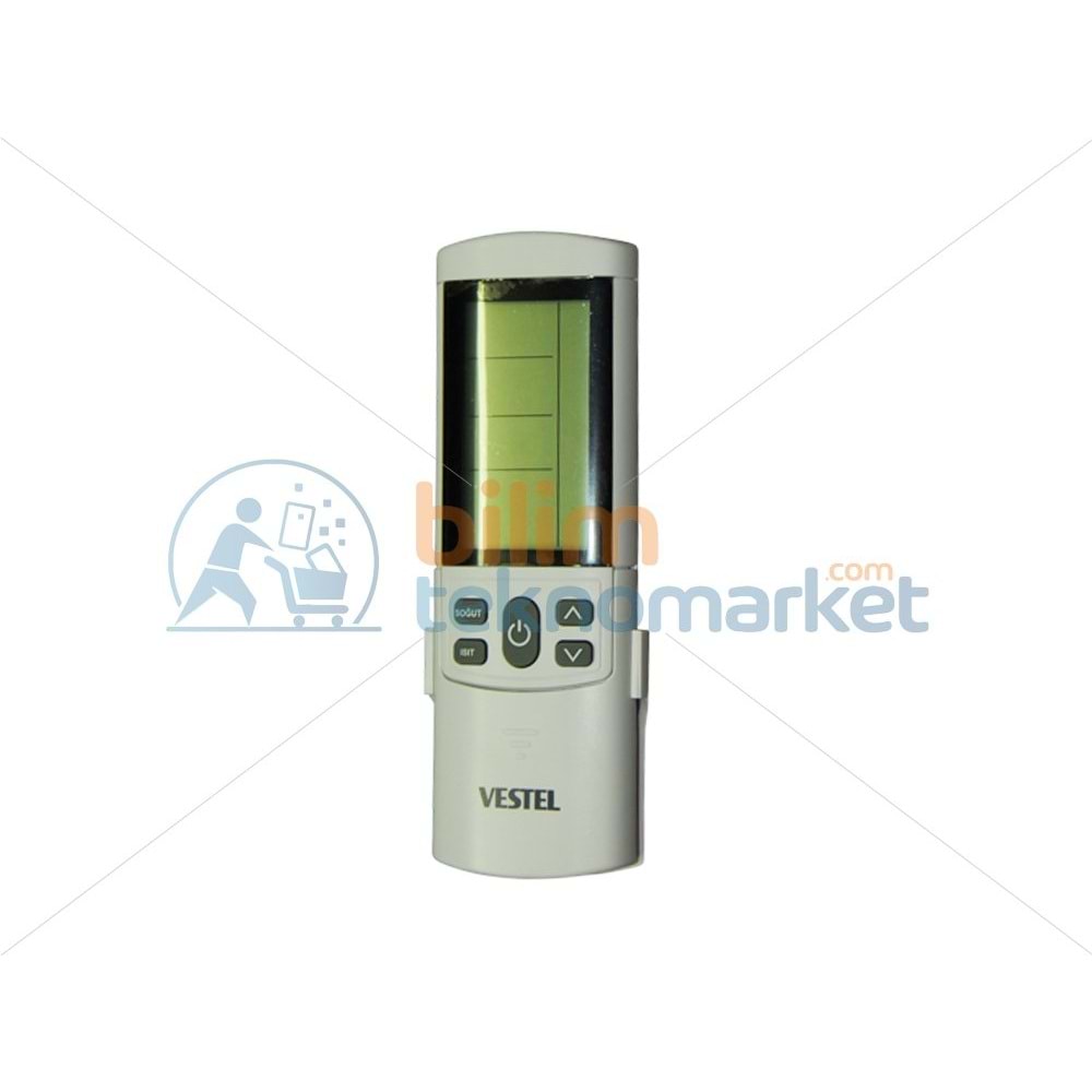 VESTEL NATUREPLUS INV18-KDZ52AI1 KLİMA KUMANDASI - BEYAZ 20662761/20844930 ORİJİNAL