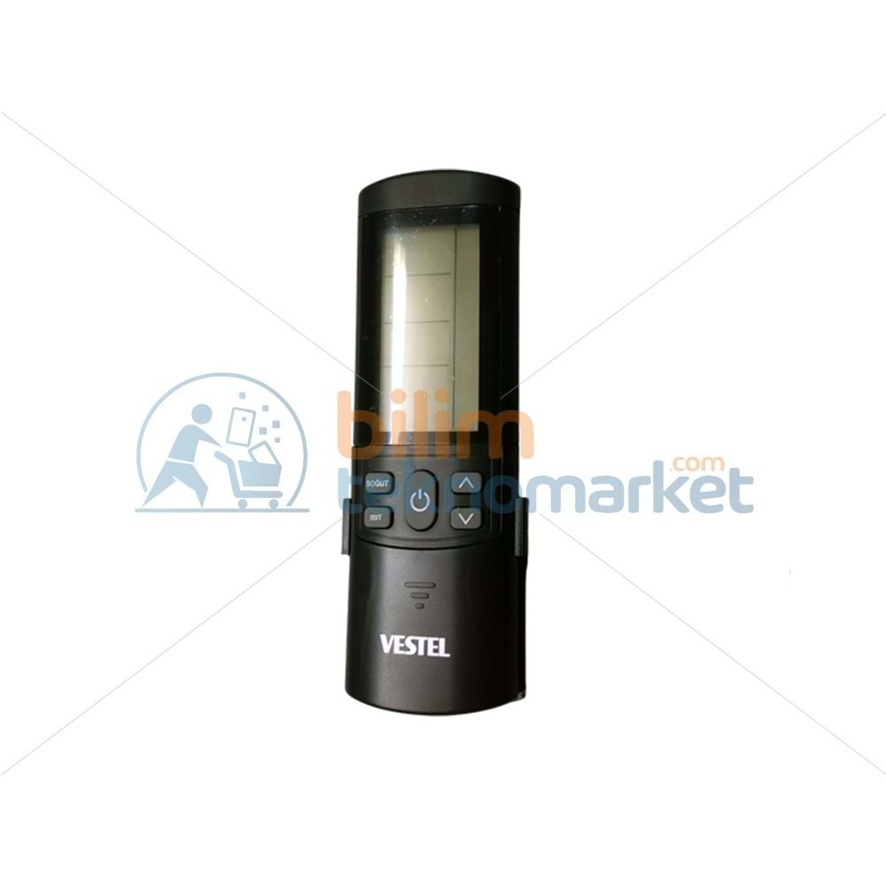 VESTEL RAINDROP INV24A+ KDZ70AI KLİMA UZAKTAN KUMANDASI - SİYAH 20830615/20844934 ORİJİNAL
