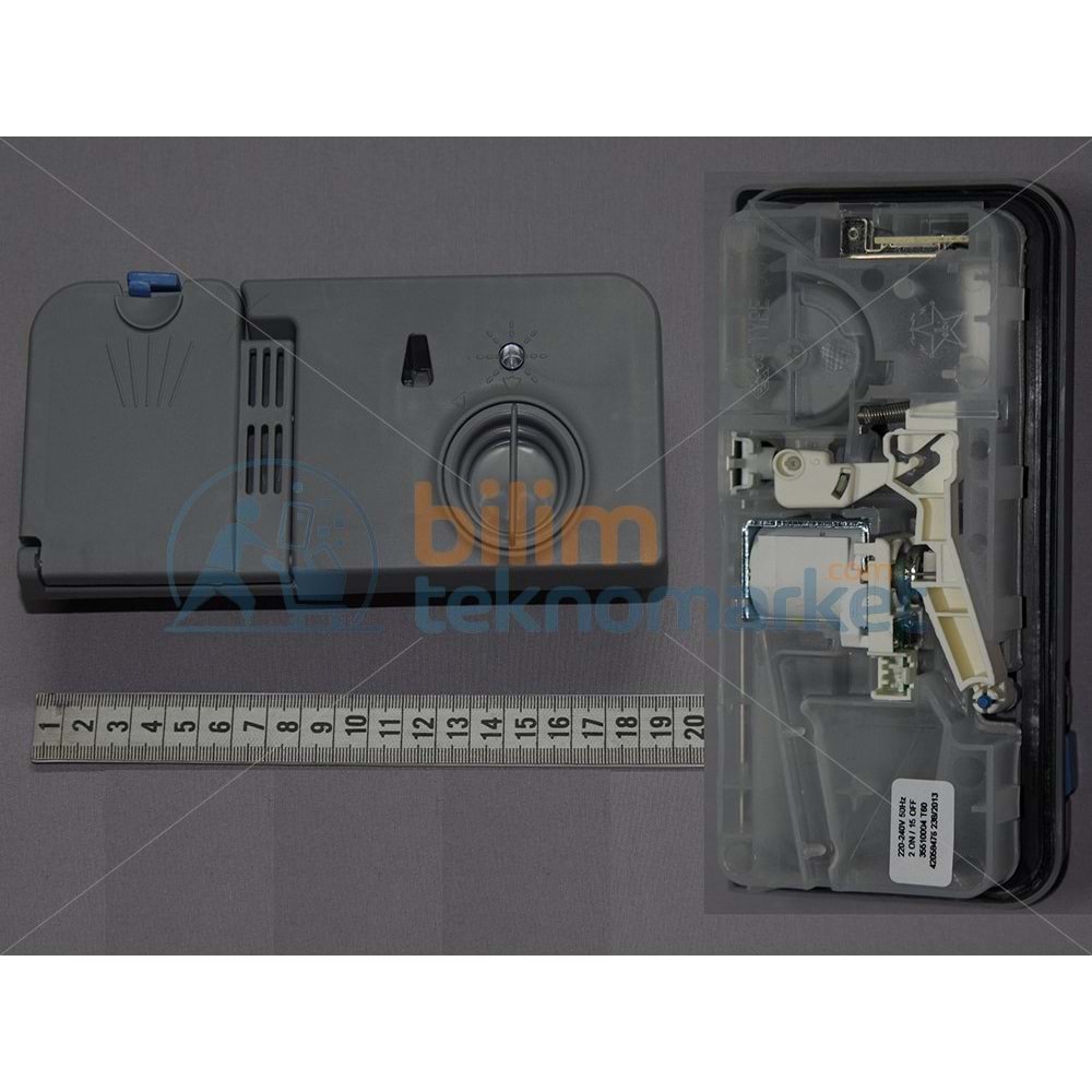 FİNLUX FXD 311 - S BULAŞIK MAKİNESİ DETERJAN KABI /RÖLELİ 42058476 ORİJİNAL