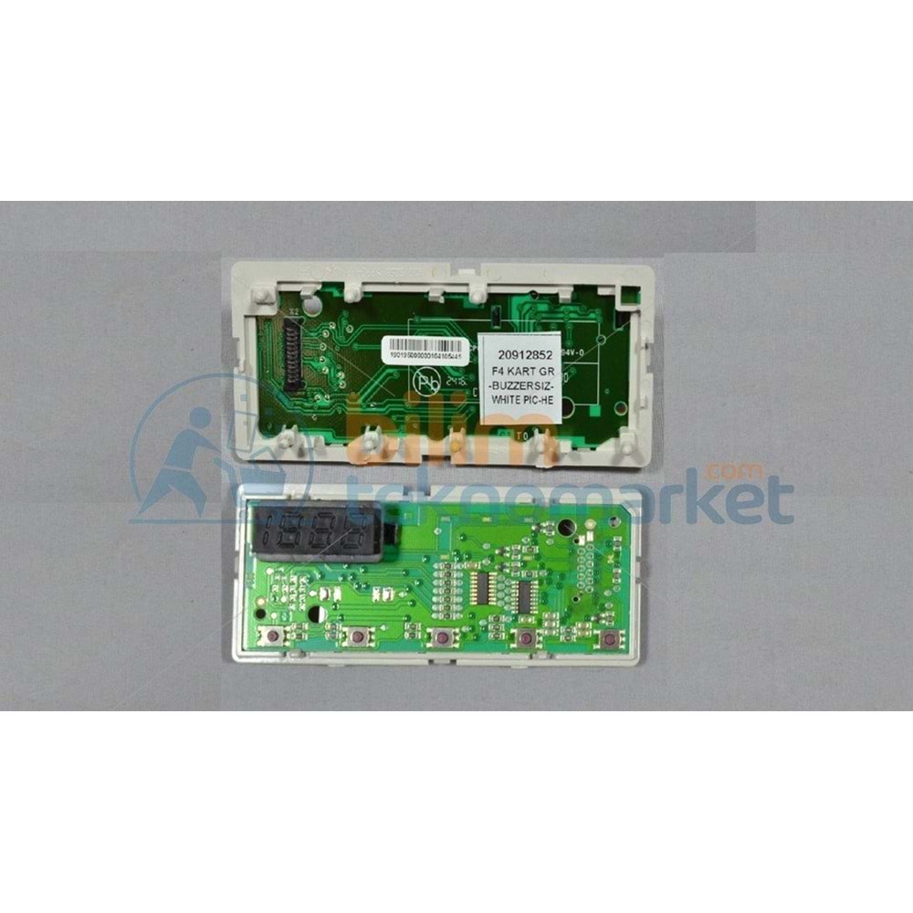 VESTEL CM 8710 ÇAMAŞIR MAKİNESİ EKRAN KARTI 20912852 ORİJİNAL