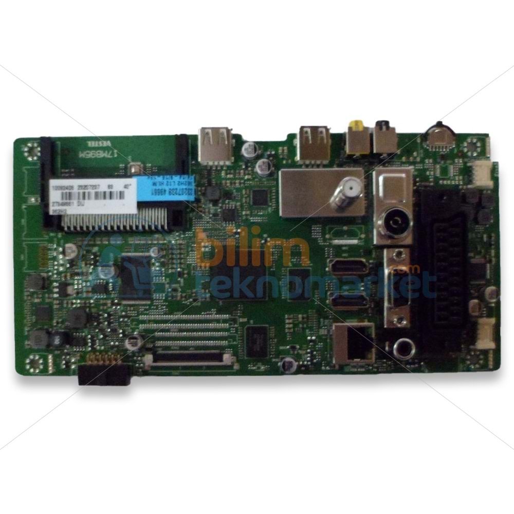 TELEFUNKEN 40TF6025 SMART LED TV ANAKARTI 23207237 ORİJİNAL