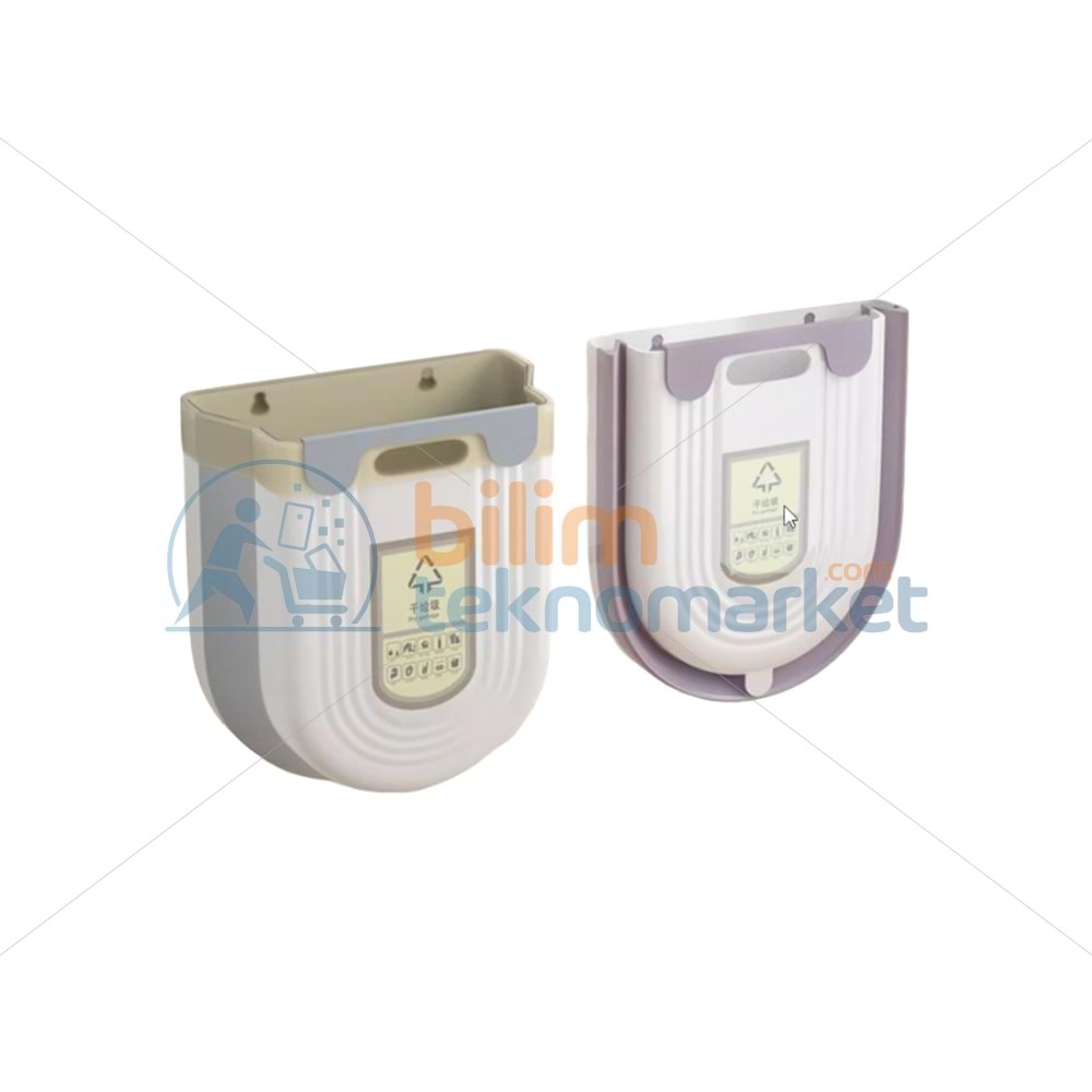SUNUP SN-14644 KATLANABİLİR KÖRÜKLÜ MUTFAK ÇÖP KOVASI