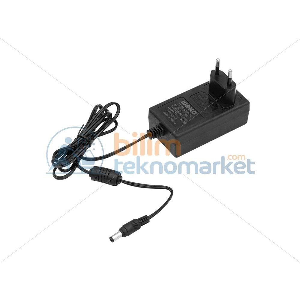 12 VOLT - 3 AMPER - 36 WATT 5.5*2.5 UÇLU PRİZ TİP ADAPTÖR
