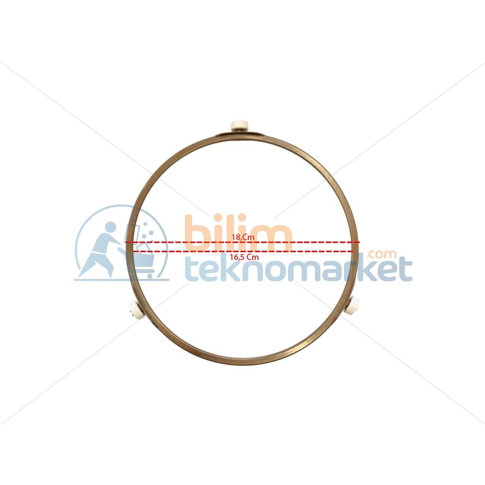 VESTEL MİKRODALGA FIRIN DÖNER CAM TABLA ALTLIĞI ÇEMBER 42060388/42057054 ORJİNAL