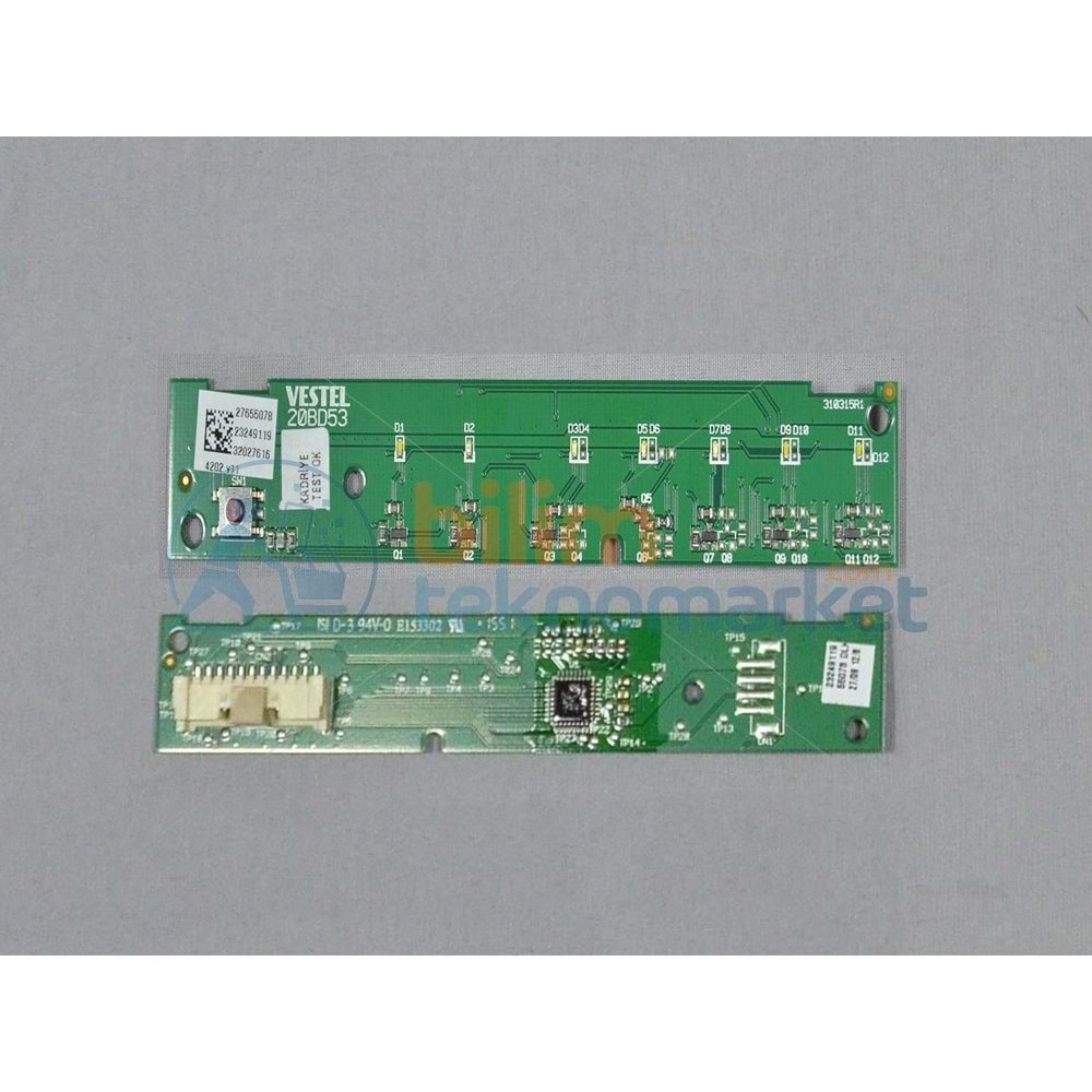 VESTEL GT/SN2451EF(A++)(CDE-M1102 W) DERİN DONDURUCU EKRAN KARTI 32027616/32036034/32045045/32045722 ORİJİNAL