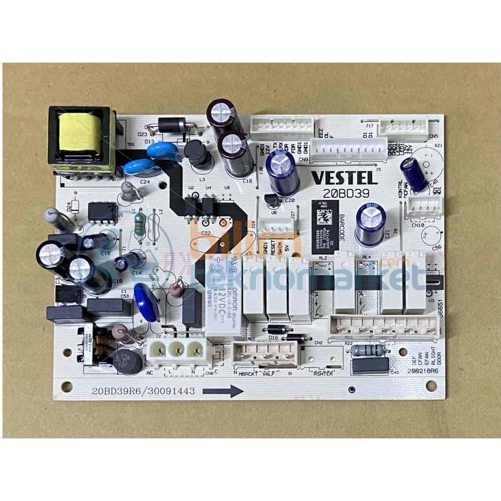 VESTEL NFK510 XS BUZDOLABI ANAKARTI 32037176 ORİJİNAL