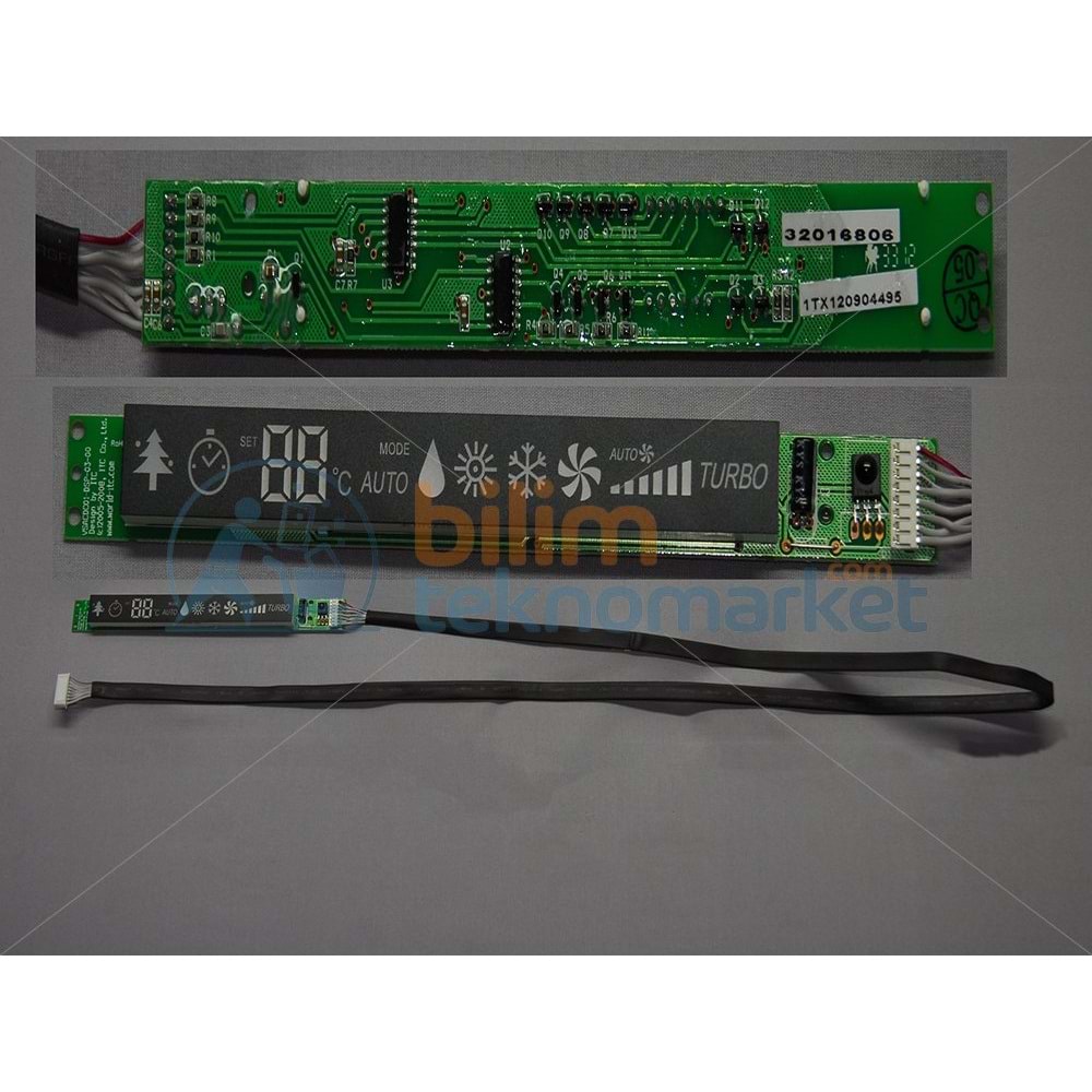 REGAL KLİMA İÇ ÜNİTE LED DİSPLAY KARTI 32019746/32009628/32016806