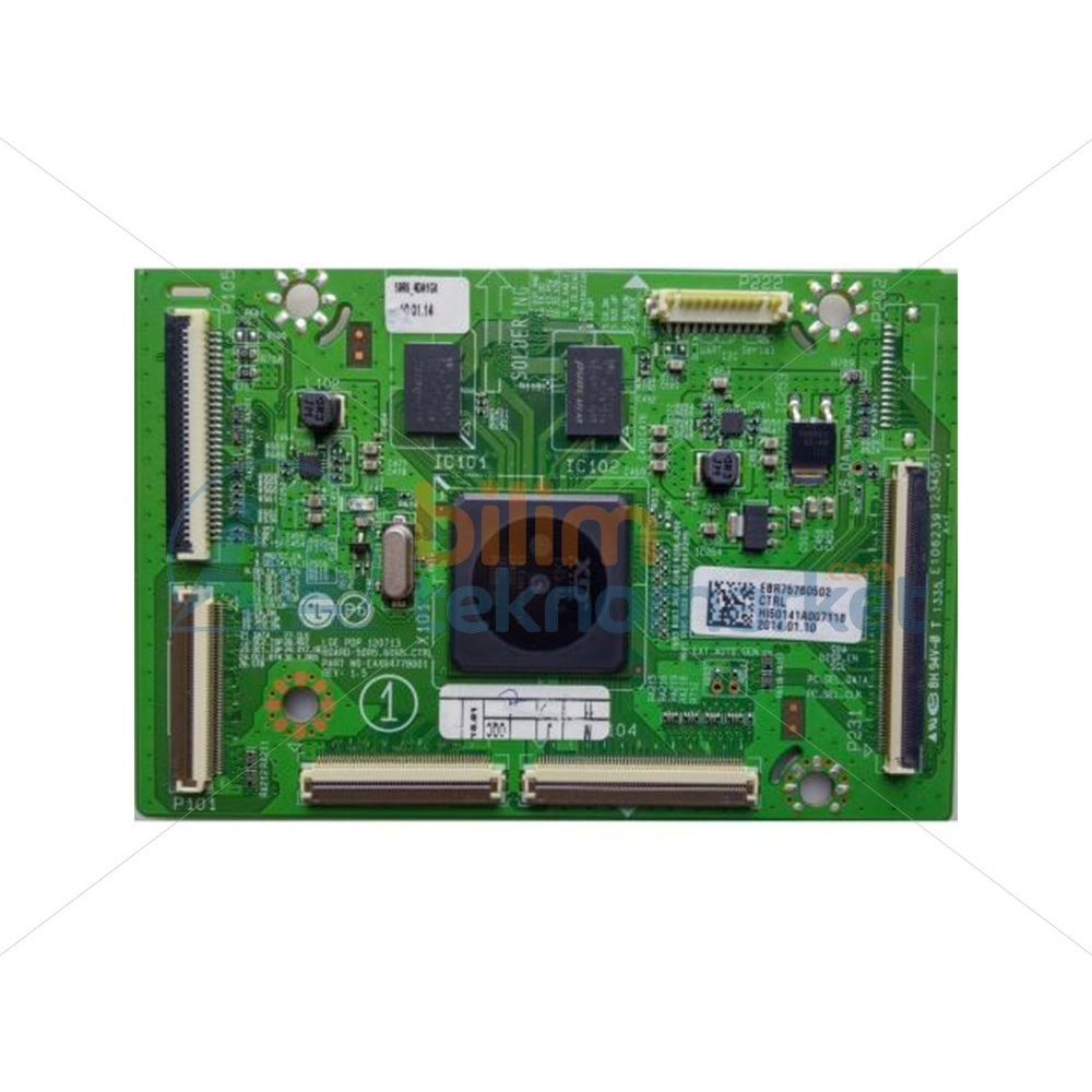 LG 60PH670S 50PH660V 50PH670S-ZD TV T-CON BOARD EAX64778001/EBR75545101 ORİJİNAL