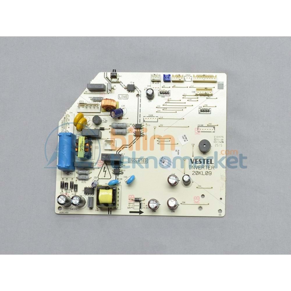 VESTEL NATURE PLUS INV 24 A+KDE70AIT KLİMA İÇ ÜNİTE ANAKARTI 20872562/32030469 ORİJİNAL