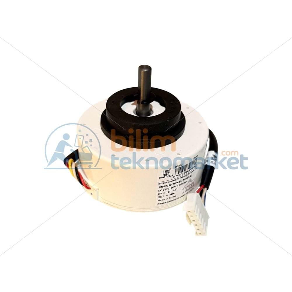 VESTEL INVERTER KLİMA İÇ ÜNİTE FAN MOTORU 9/12 K BLDC 16 W 32032732 ORİJİNAL