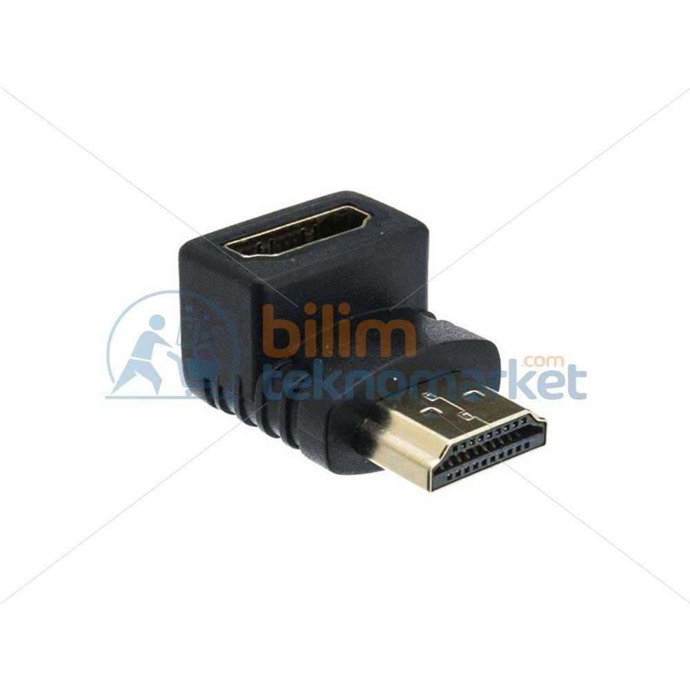 POWERMASTER L TİP 90 DERECE HDMI DİŞİ ERKEK ARA 10616