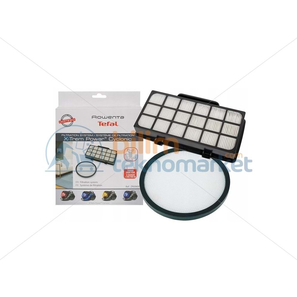 ROWENTA X-TREAM POWER CYCLONİC HEPA FİLTRE SETİ ORİJİNAL