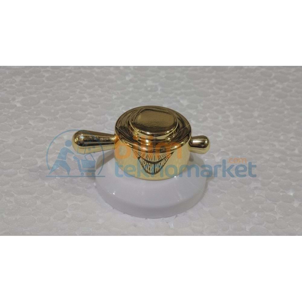 VESTEL AF-7688 RB RUSTİK ANKASTRE FIRIN DÜĞMESİ ALTIN/BEYAZ 42165056 ORİJİNAL