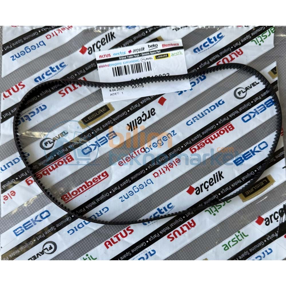 ARÇELİK K 2710 EKMEK YAPMA MAKİNESİ KAYIŞI 9182710023 ORİJİNAL