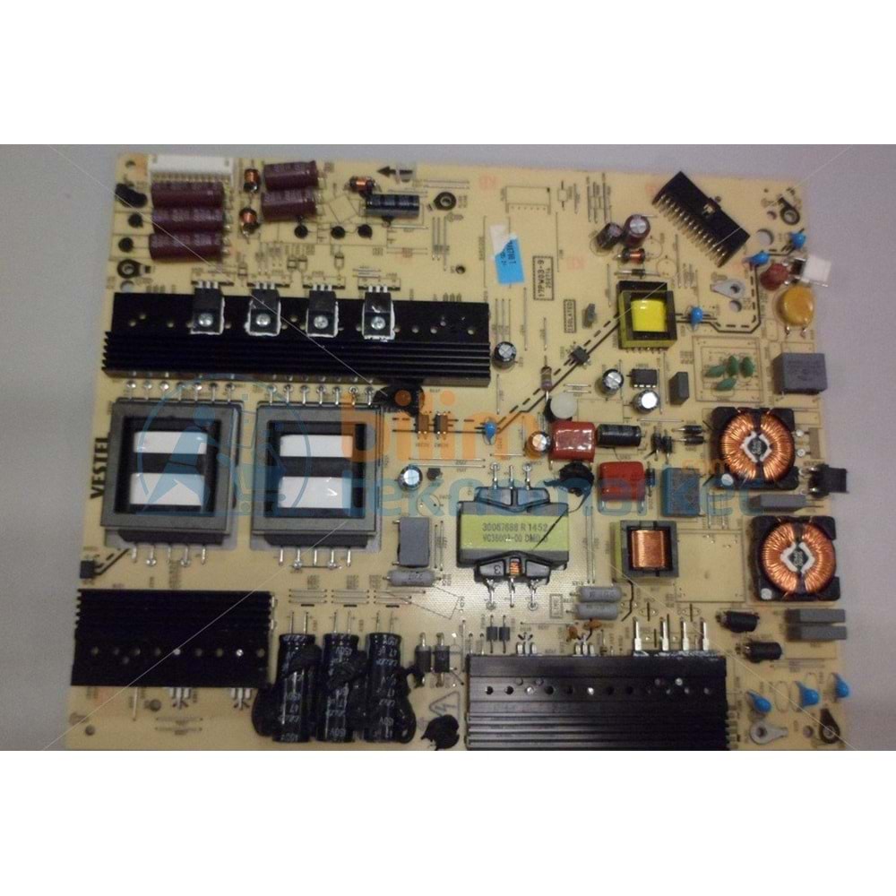 TELEFUNKEN C55U320A4CW TELEVİZYON BESLEME KARTI 17PW03-9_55" 23232185 ORİJİNAL