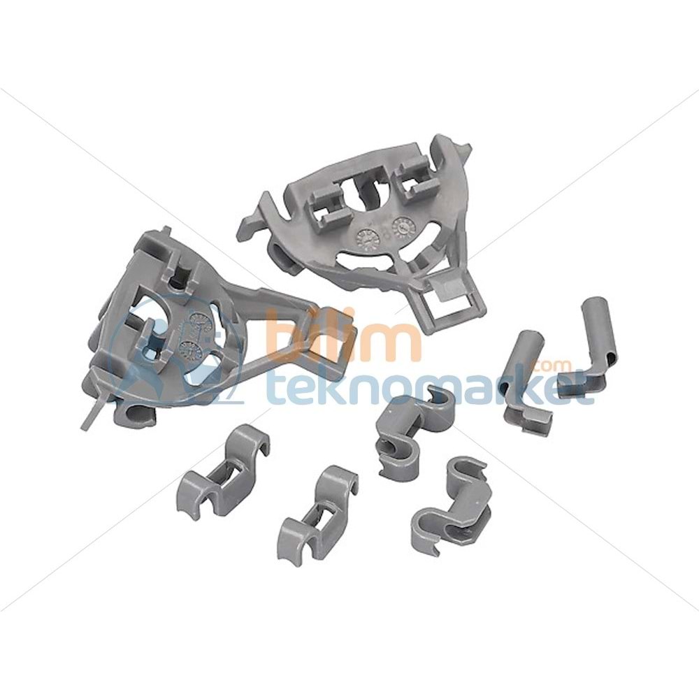 BOSCH BULAŞIK MAKİNESİ SEPETİ KATLANIR TABAKLIK KLİPS SETİ (KÜÇÜK) 00428344