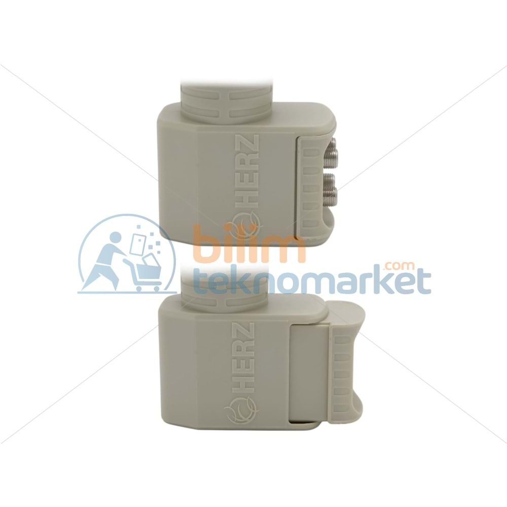 HERZ HR-905 DİGİTAL QUATTRO SANTRAL TİPİ KU-BAND LNB - ALTIN UÇLU 0.1DB