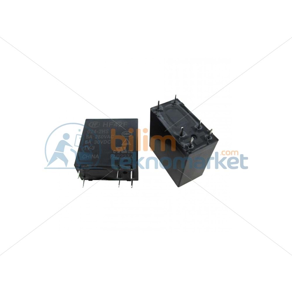 HF42F 024-2HS 5A 24V 6,PİN KOMBİ KARTI RÖLESİ ORİJİNAL