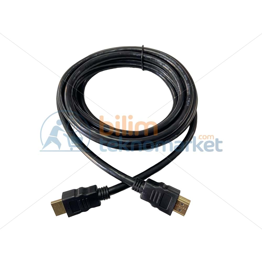 3 METRE HDMI GÖRÜNTÜ VE SES AKTARICI KABLO SİNEMA GOLD 4K 28492