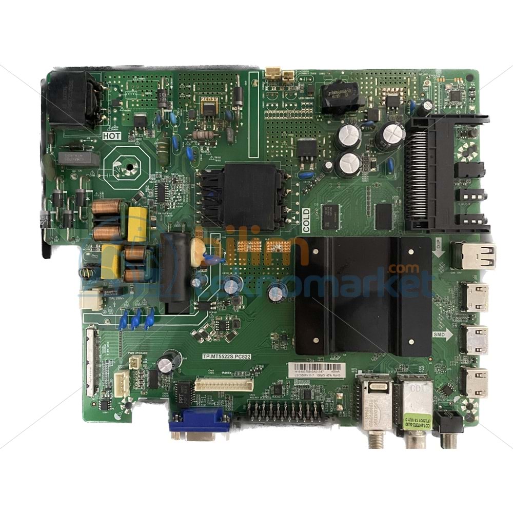 AWOX B-205500S - TP.MT5522S.PC822 TV ANAKARTI ORİJİNAL