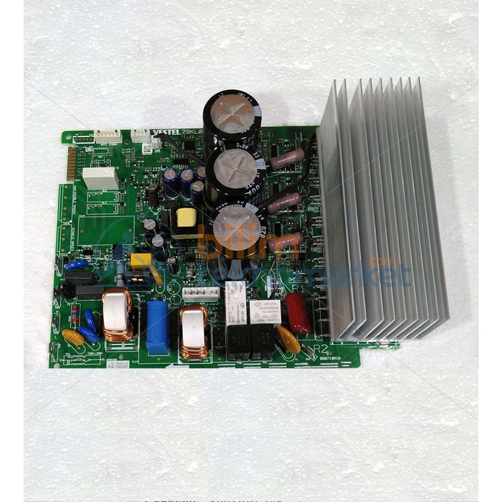 VESTEL KLİMA DIŞ ÜNİTE ( FLORA INVERTER KDE70ADL 24A++) 22066893/22139578 ANAKARTI ORİJİNAL