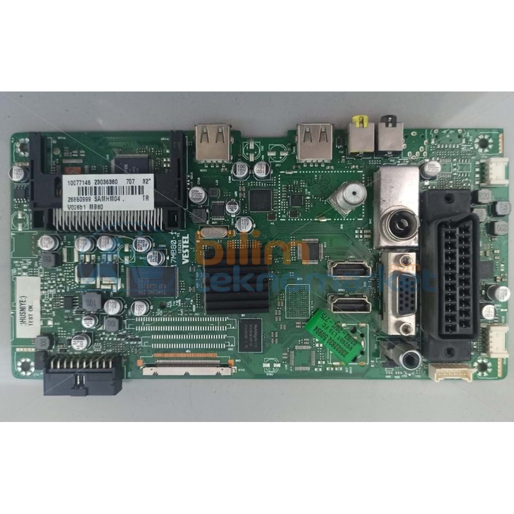 VESTEL SATELLITE 32VF7011 32" LCD TV 17MB80-1 23022832 10077146 23036360 TV ANAKARTI
