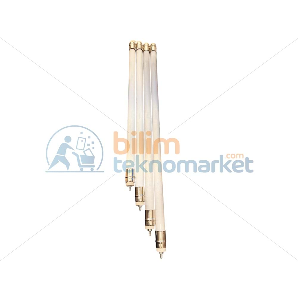 DİKEY ISITICI SOBA MİKATRONİK REZİSTANS + CAM (50 CM)
