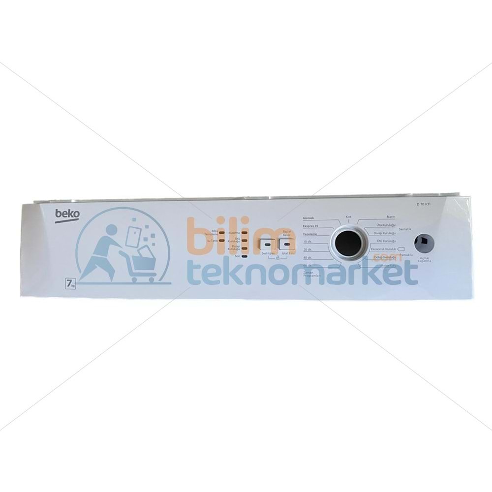 BEKO KURUTMA MAKİNESİ KONTROL PANELİ ÖN PANO 2975209030 ORİJİNAL