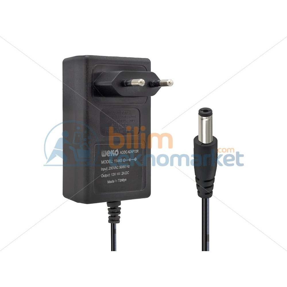 UYDU CİHAZI ADAPTÖRÜ 12 VOLT 2 AMPER 5.5*2.5 UÇLU
