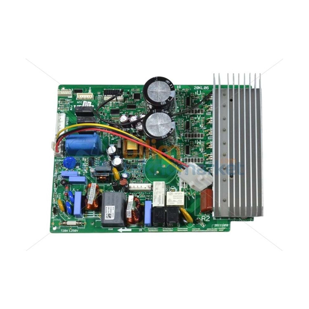 FINLUX INVERTER 12 KDE35ADTV2 KLİMA DIŞ ÜNİTE KONTROL ANAKARTI 22058558 ORİJİNAL
