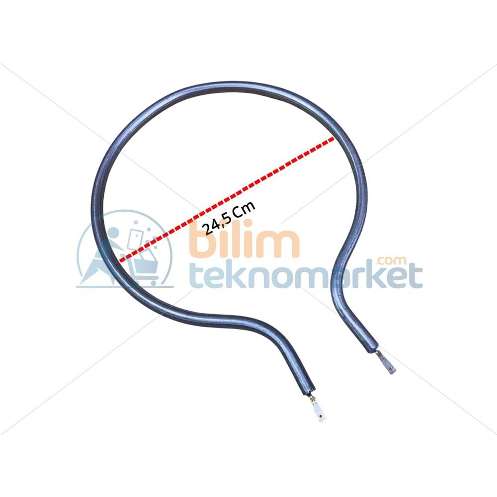 AMPUL TİPİ ORTA FIRIN BORU REZİSTANSI (KALIN) CR114103