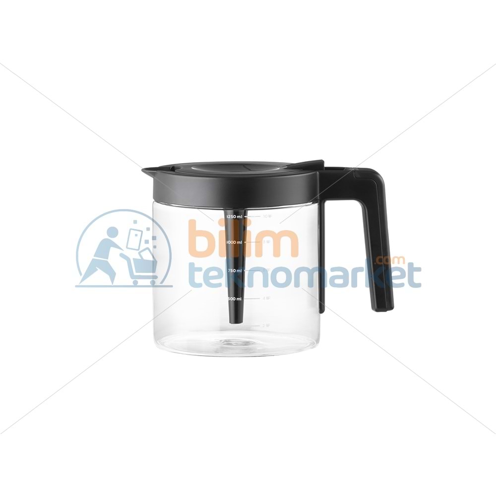 VESTEL BREW 50 DX FİLTRE KAHVE MAKİNESİ CAM DEMLİK KARAF GRUBU 43237130 ORİJİNAL