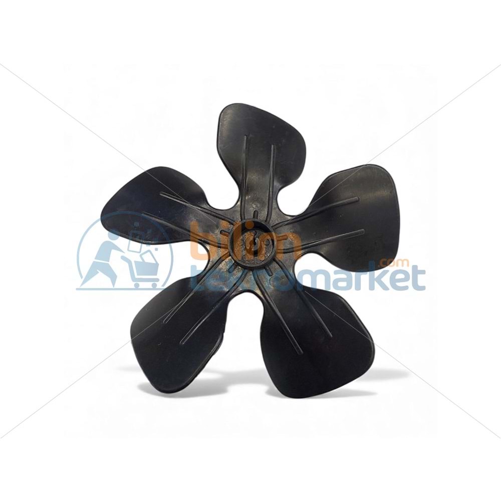 BUZDOLABI FAN MOTORU DIŞ PERVANESİ PLASTİK 5,KANAT (12 CM)