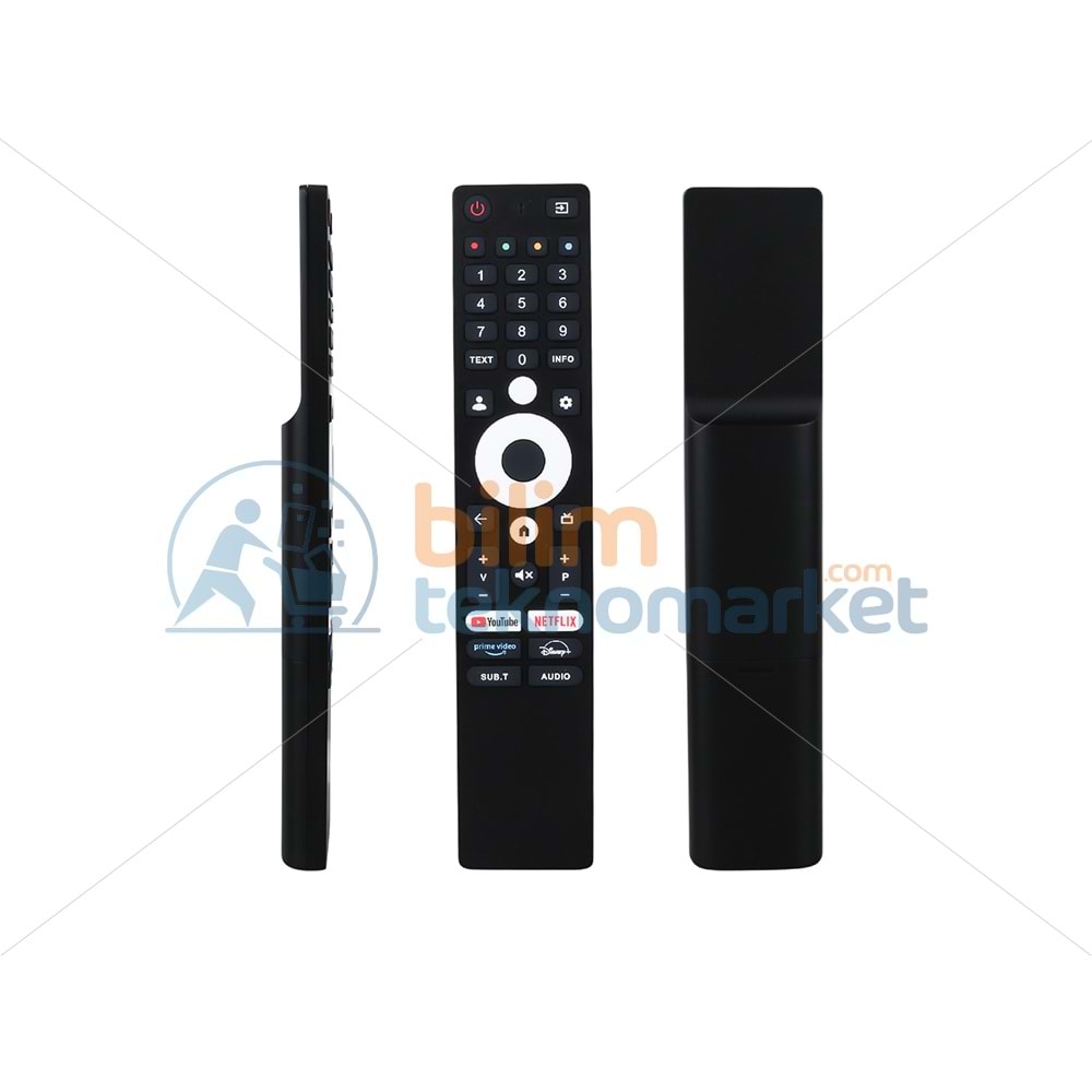 PROFİLO-ONVO 50OVF9000UQ GOOGLE TV-NETFLIX-YOUTUBE-PRIME-DISNEY+ TUŞLU LCD TV KUMANDA (SES KOMUTSUZ) -25048 ORİJİNAL