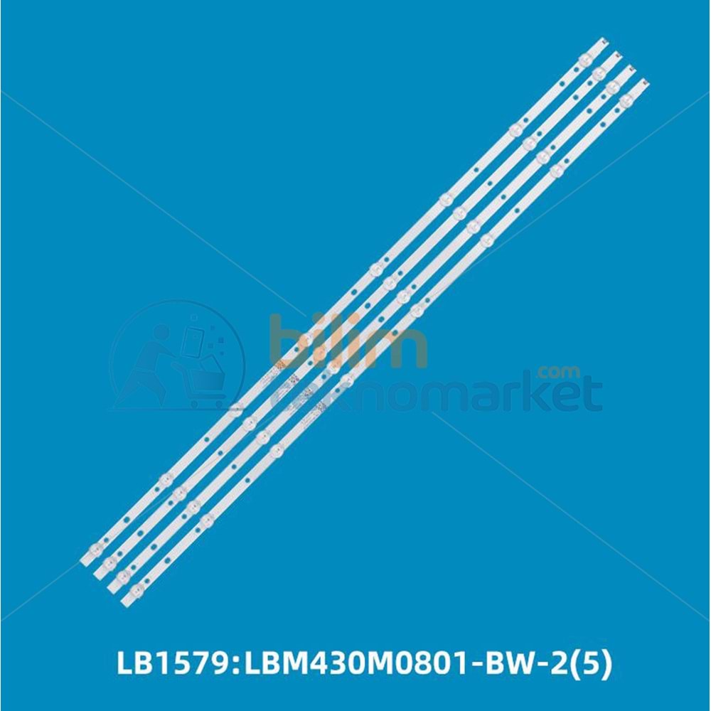PHİLİPS 43PUS6503/12 TELEVİZYON LED BAR GRB. ORİJİNAL-LB1579